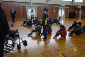 H28.2.15上野目小学校福祉体験④