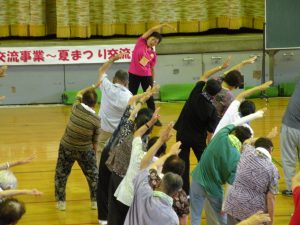 H28世代間交流「夏祭り」（鳴子）①