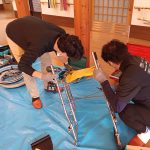 トヨタ自動車東日本㈱の皆様にボランティア活動をしていただきました。